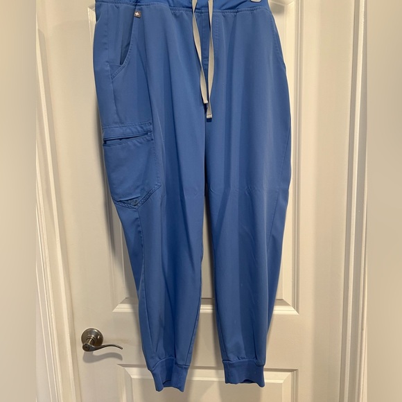GUC Figs Zamora Ceil Blue Joggers Womens XL - Picture 1 of 5